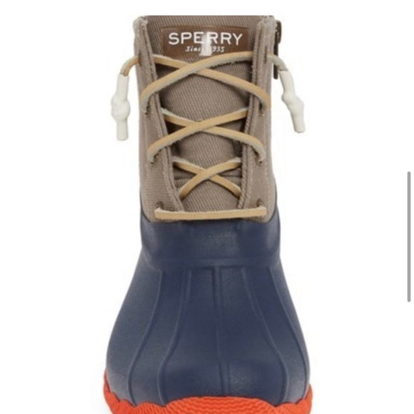 NEW! SPERRY Saltwater rubber rainboot Size 7.5 - Picture 2 of 6